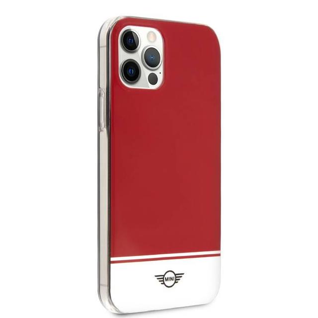 جراب ايفون12برو ماكس (6.7 بوصة) احمر من ميني كوبر 12Mini Cooper PC/TPU Bottom Stripe Hard Case for iPhone 12 Pro Max ( - SW1hZ2U6MTYxNjQ5Ng==