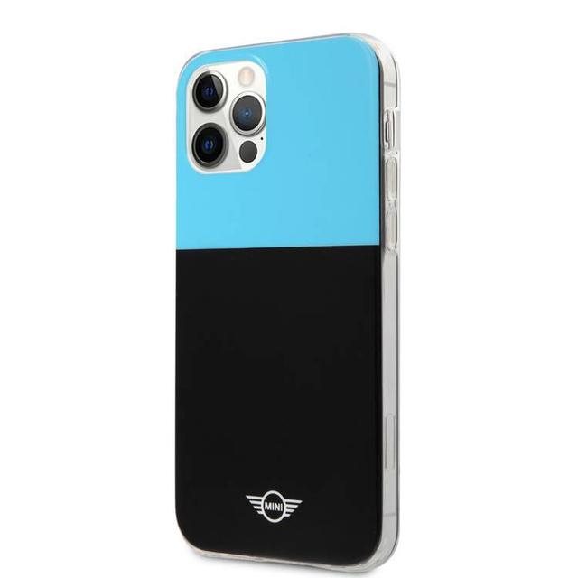 جراب ايفون 12 برو ماكس (6.7 بوصة) أزرق فاتح من ميني كوبر Mini Cooper PC/TPU Color Block Hard Case for iPhone 12 Pro Max ( - SW1hZ2U6MTYxNjQ3NA==