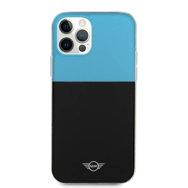 جراب ايفون 12 برو ماكس (6.7 بوصة) أزرق فاتح من ميني كوبر Mini Cooper PC/TPU Color Block Hard Case for iPhone 12 Pro Max ( - SW1hZ2U6MTYxNjQ3Ng==