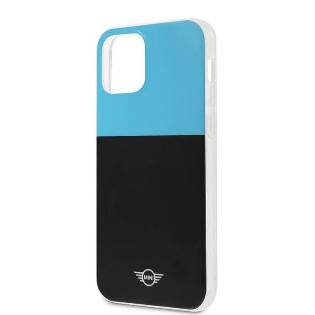 جراب ايفون 12 برو ماكس (6.7 بوصة) أزرق فاتح من ميني كوبر Mini Cooper PC/TPU Color Block Hard Case for iPhone 12 Pro Max ( - SW1hZ2U6MTYxNjQ4NA==