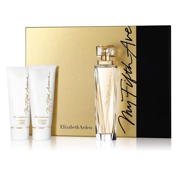 عطر نسائي مع شاور جل ولوشن للجسم اليزابيث اردن My 5th Avenue Parfum Set