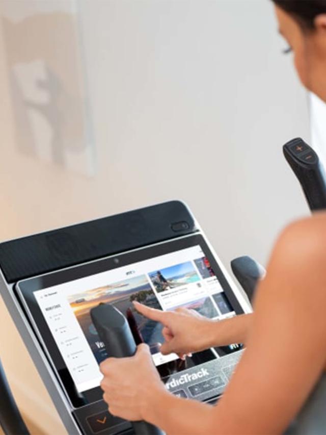 دراجة منزلية مع 24 مستوى مقاومة نورديك تراك NordicTrack SpaceSaver SE9i