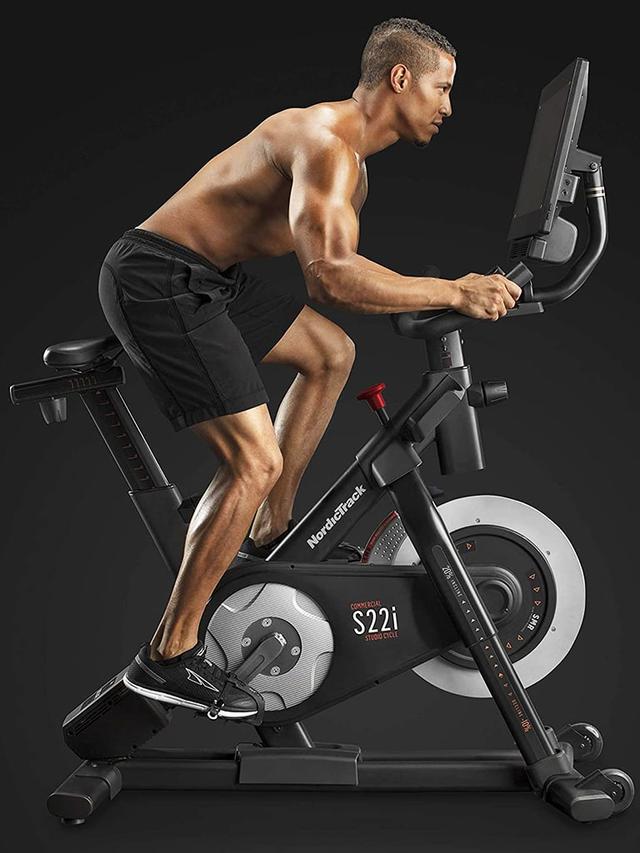 دراجة تمارين رياضية مع شاشة ذكية بمقاس 22 بوصة نورديك تراك NordicTrack S22i Studio Spin Bike