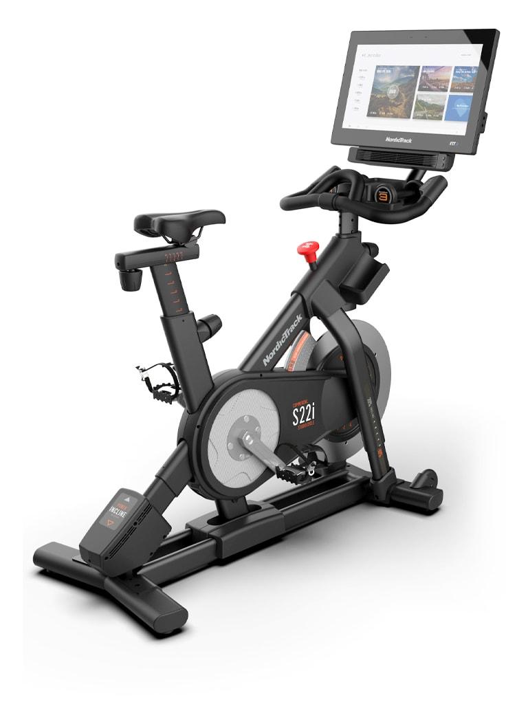 دراجة تمارين رياضية مع شاشة ذكية بمقاس 22 بوصة نورديك تراك NordicTrack S22i Studio Spin Bike