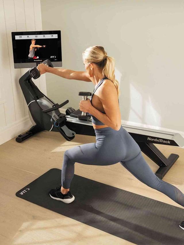 جهاز التجديف مع شاشة تعمل باللمس بمقاس 22 بوصة نورديك تراك NordicTrack Rower RW 900