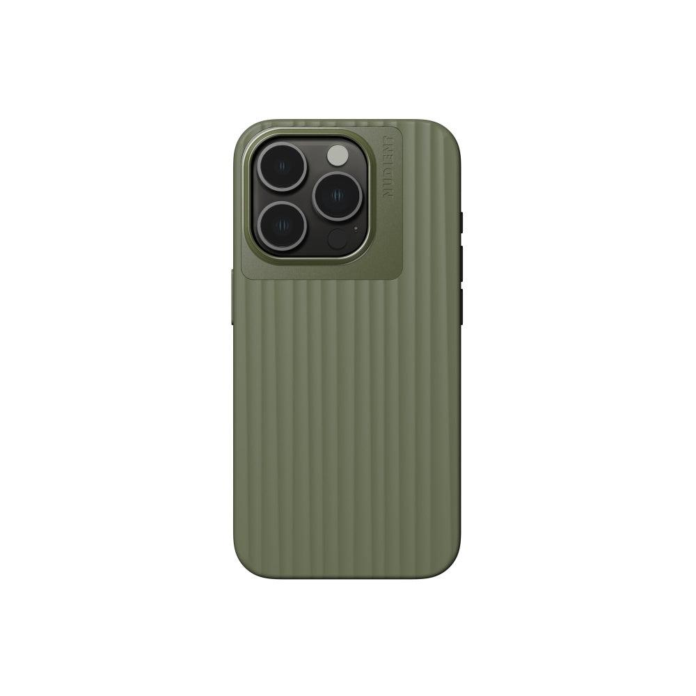 Nudient Bold iPhone 15 Pro Olive Green