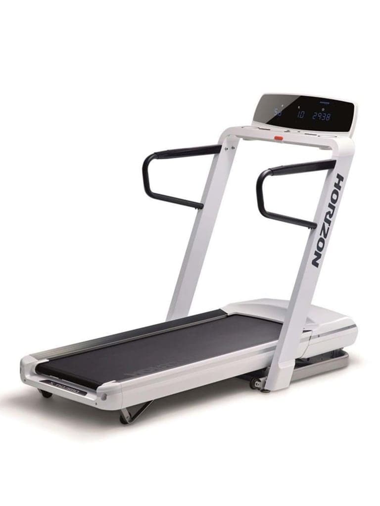 جهاز سير كهربائي قابل للطي اويجا زد 3.0 حصان 20 كم /ساعة أبيض هوريزون فيتنس Horizon Fitness OMEGA Z Treadmill