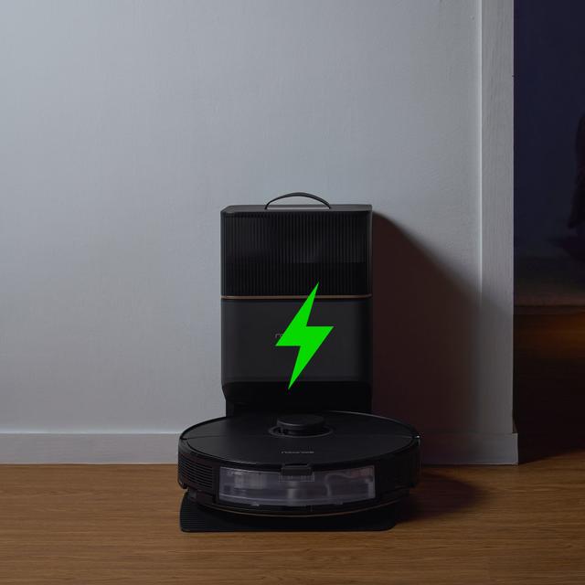 مكنسة روبوت التنظيف شاومي روبوروك اس 8 بلس 6000 باسكال مع صندوق للغبار Roborock S8+ Robot Vacuum with Auto-Empty Dock