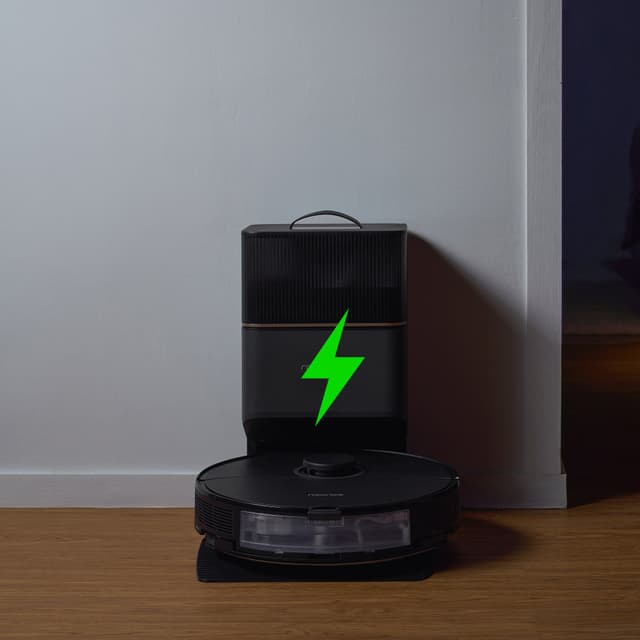 مكنسة روبوت التنظيف شاومي روبوروك اس 8 بلس 6000 باسكال مع صندوق للغبار Roborock S8+ Robot Vacuum with Auto-Empty Dock