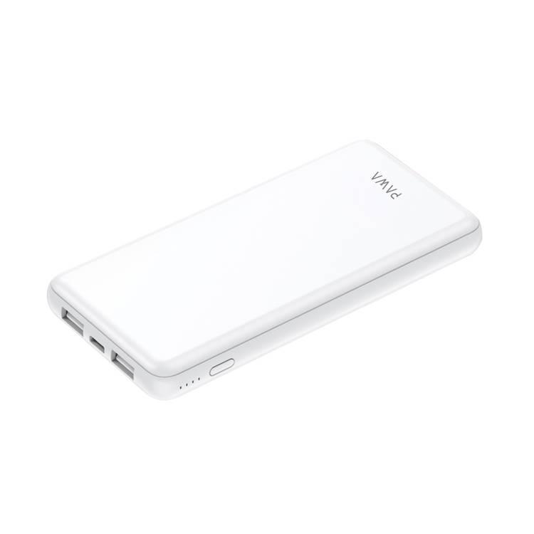 PAWA Solid Powerbank DUAL USB 10000 mAh-White