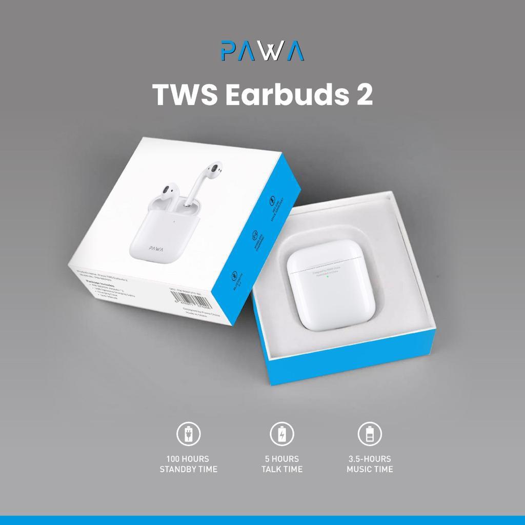 PAWA -TWS EARBUDS 2 WHITE