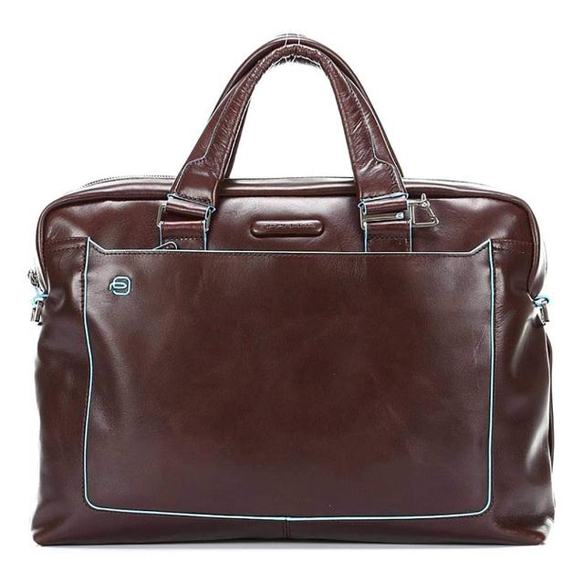 محفظة نقود رجاليه جلد بني PIQUADRO BLUE SQUARE