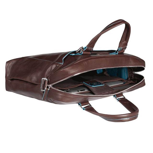 محفظة نقود رجاليه جلد بني PIQUADRO BLUE SQUARE