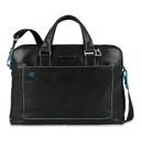 محفظة نقود رجاليه جلد بني PIQUADRO BLUE SQUARE