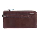 محفظة نقود رجاليه جلد بني PIQUADRO BLUE SQUARE