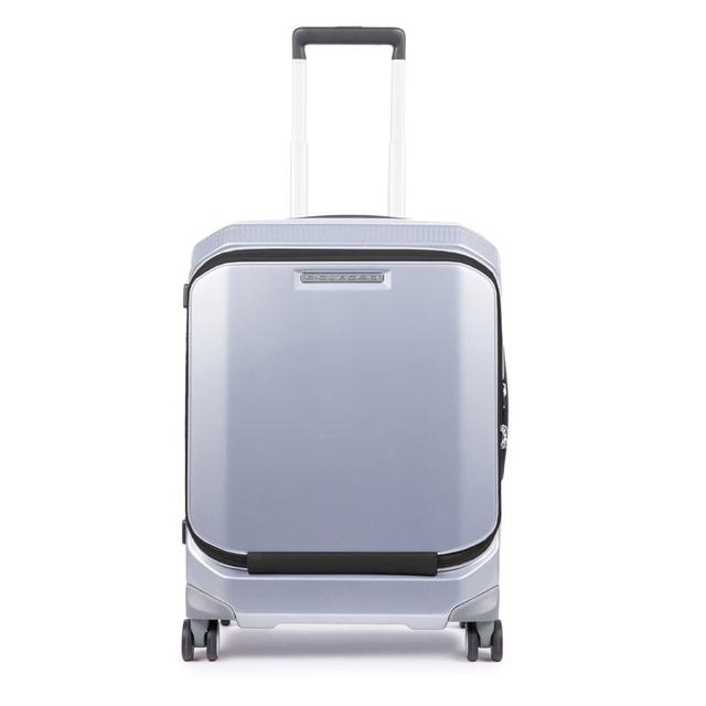 حقيبة سفر بعجلات بمقاس 40 * 55 * 22.5 سم PIQUADRO CUBICA SPINNER 4 WHEELER TROLLEY BAG - SW1hZ2U6MTU1Nzc2Mw==