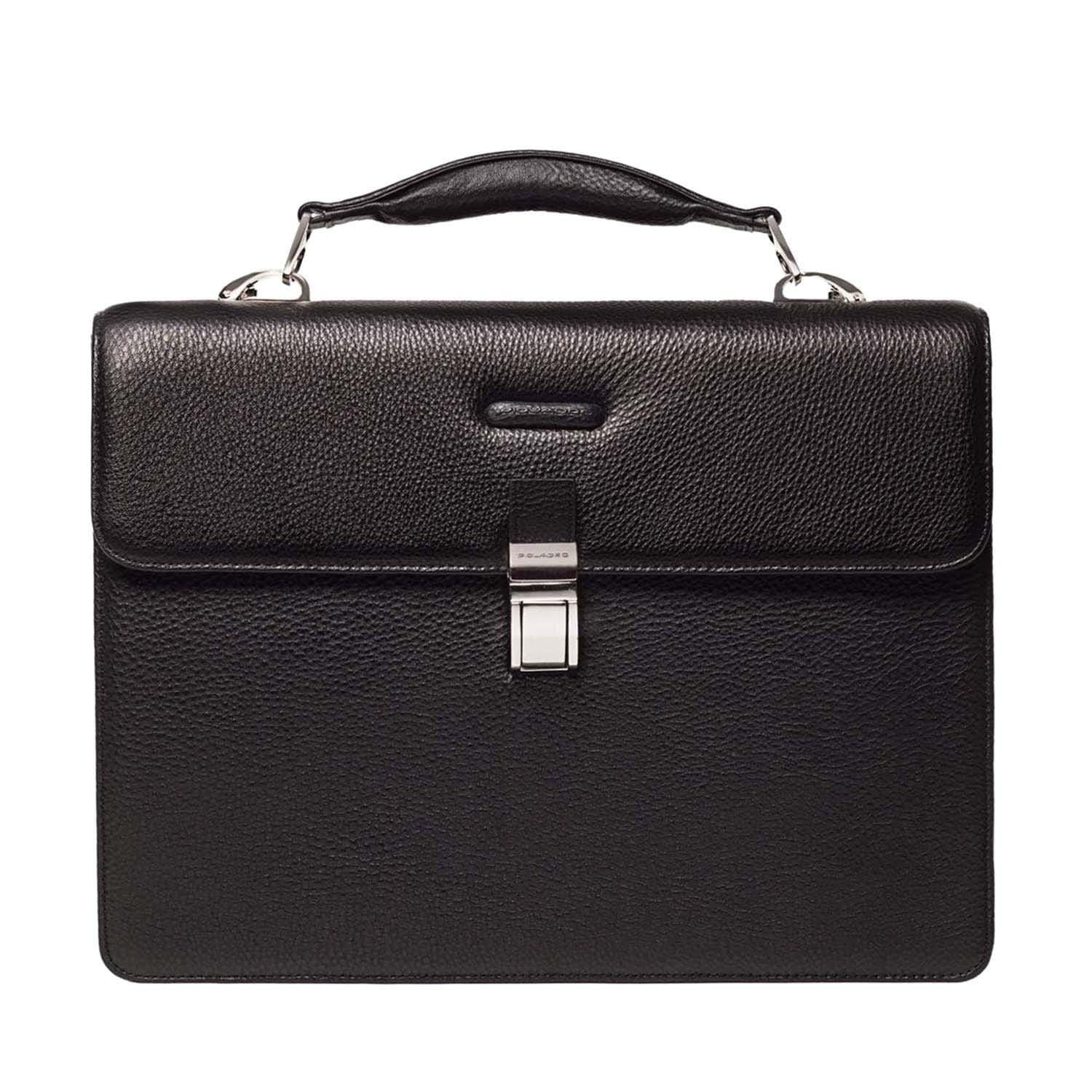 حقيبة لاب توب جلد بمقاس 40 * 30 * 11 سم  PIQUADRO MODUS 2 DIVIDERS LEATHER BRIEFCASE