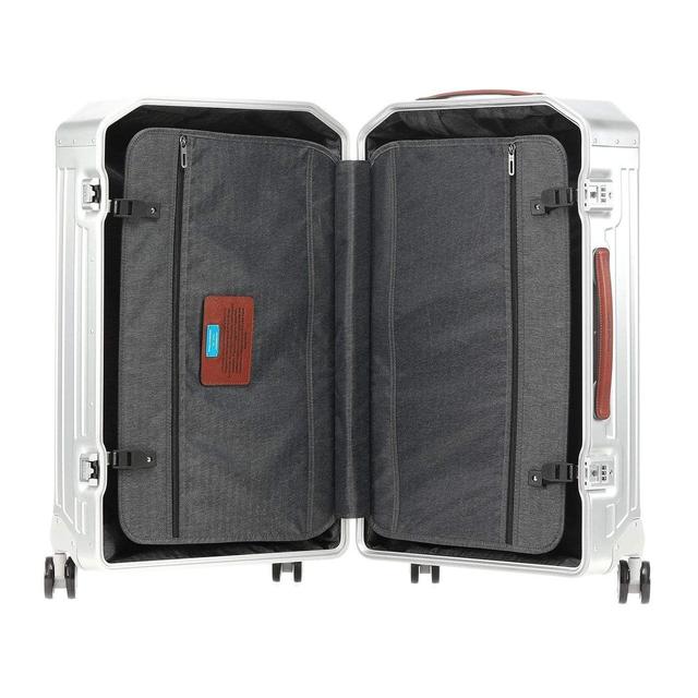 حقيبة سفر بمقاس 54 * 40 * 20  سم PIQUADRO PIQALU SLIM CABIN TROLLEY BAG - SW1hZ2U6MTU2MDA1NQ==