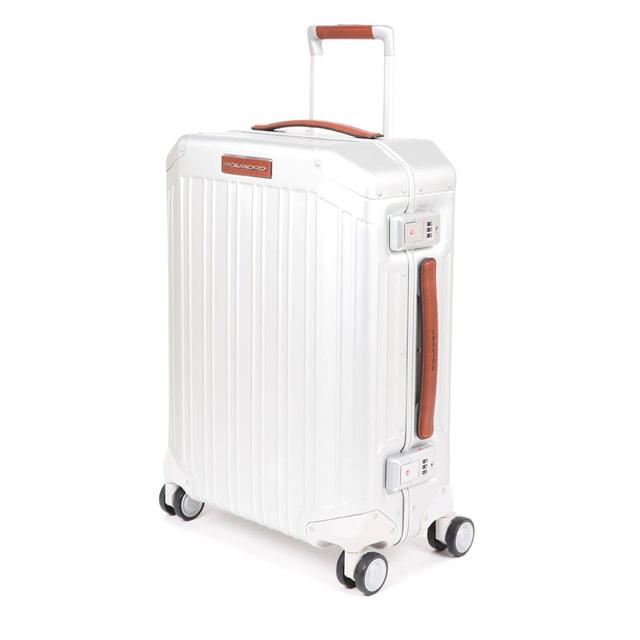 حقيبة سفر بمقاس 54 * 40 * 20  سم PIQUADRO PIQALU SLIM CABIN TROLLEY BAG - SW1hZ2U6MTU2MDA2OQ==