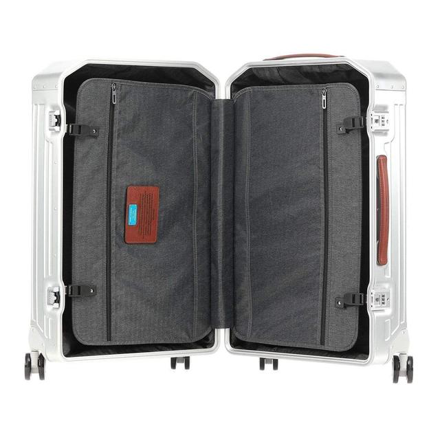 حقيبة سفر بمقاس 54 * 40 * 20  سم PIQUADRO PIQALU SLIM CABIN TROLLEY BAG - SW1hZ2U6MTU2MDA3Mw==