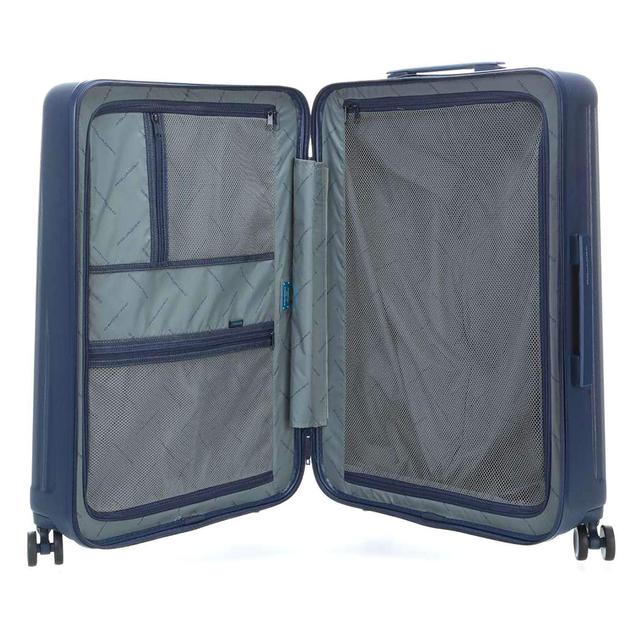 حقيبة سفر بعجلات 45 * 68 * 27 سم  أزرق PIQUADRO SEEKER HARDSIDE SPINNER TROLLEY BAG - SW1hZ2U6MTU2NTA3NA==