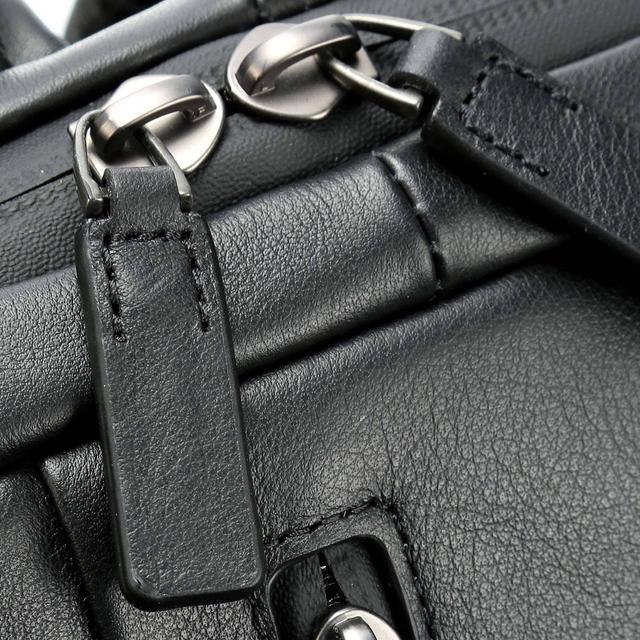 محفظة رجالي جلد طبيعي أسود PIQUADRO URBAN