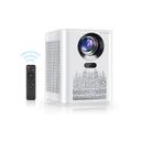 Wownect S8 Mini WiFi Projector 5000 Lumens Portable Outdoor Movie Projector with 100" Screen Supported WiFi Bluetooth Mirroring for Phone Home Theater Video Projector for HDMI, USB,iOS & Android - SW1hZ2U6MTU5ODg0MA==