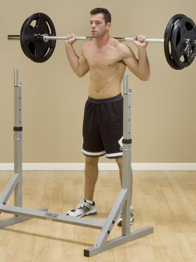 Body Solid Powerline Squat Rack - SW1hZ2U6MTUxMDY0OQ==