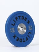 اثقال حديد 20 كجم أزرق ليفت ديكس Liftdex Polyurethane Competition Plate, 1 Piece Weight 20 Kg - 313924