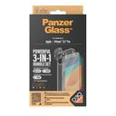 PanzerGlass Apple iPhone 15 Pro 2023 6.1" ULTIMATE PROTECTION 3in1 Bundle ClearCase w/ D3O +UWF Screen Protector + Camera Lens Protector - SW1hZ2U6MTU5MDM2MQ==