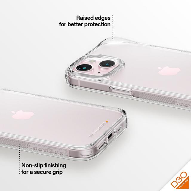 غلاف ايفون 15 صلب بينزر غلاس PanzerGlass BioBased HardCase for Apple iPhone 15 - SW1hZ2U6MTU5MDU4Mg==