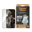 PanzerGlass MATRIX w/ D3O Screen Protector for Apple iPhone 15 Pro 2023 6.1" Clear w/ Black Frame - SW1hZ2U6MTU5MDQzOA==