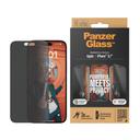 شاشة حماية ايفون 15 بلس للخصوصية بينزر غلاس PanzerGlass UltraWide Privacy Screen Protector for Apple iPhone 15 Plus - SW1hZ2U6MTU5MDMxNQ==