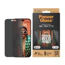 شاشة حماية ايفون 15 برو ماكس للخصوصية بينزر غلاس PanzerGlass UltraWide Privacy Screen Protector for Apple iPhone 15 Pro Max - SW1hZ2U6MTU5MDMwNQ==