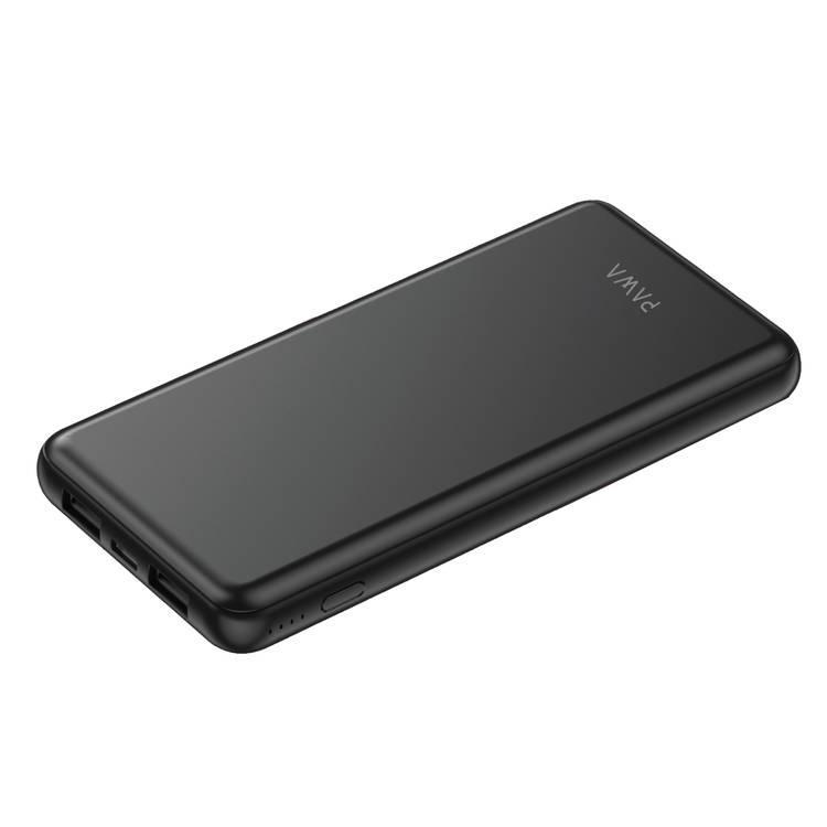 Pawa Solid Powerbank DUAL USB 10000mAh-Black