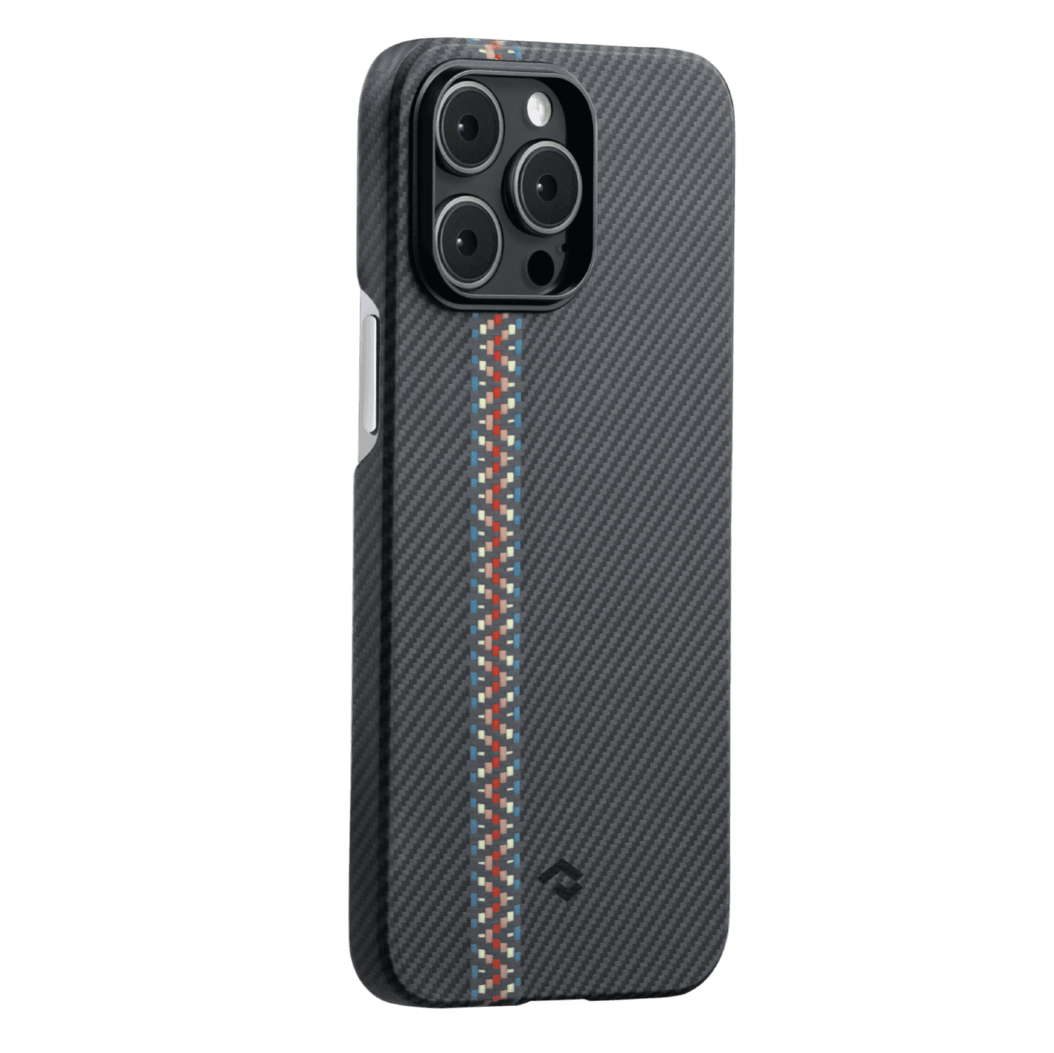 كفر ابل 14 برو مغناطيسي يدعم ماغ سيف أسود من بيتاكا Pitaka Fusion Weaving Case for iPhone 14 Pro