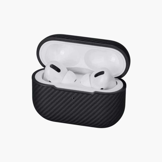 كفر ايربودز 3 مغناطيسي يدعم ماغ سيف لون أسود من بيتاكا Pitaka MagEZ Magsafe Airpods 3 Case - SW1hZ2U6MTYxNTI3OA==