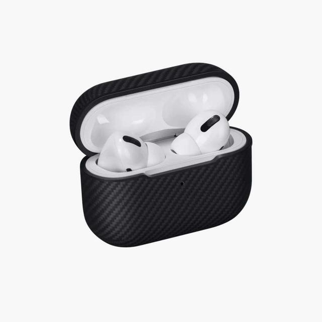 كفر ايربودز 3 مغناطيسي يدعم ماغ سيف لون أسود من بيتاكا Pitaka MagEZ Magsafe Airpods 3 Case - SW1hZ2U6MTYxNTI4MA==