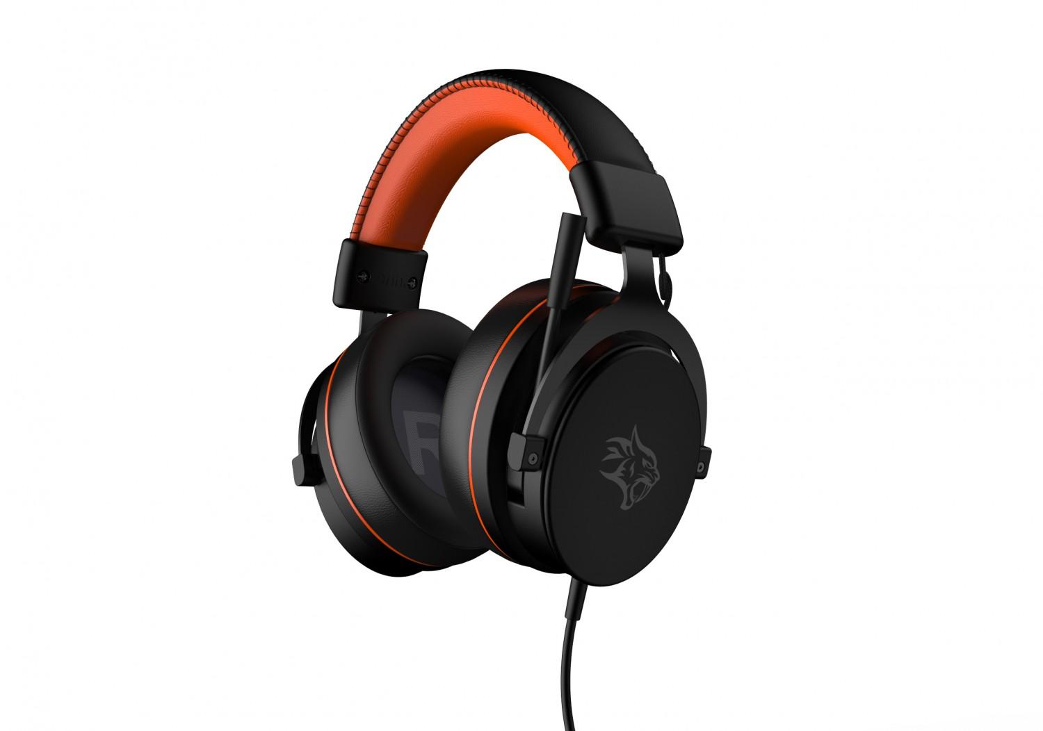 سماعة قيمنق مريحة أثناء الإستخدام أسود بورودو Porodo Gaming PC RGB ENC Gaming Headphones