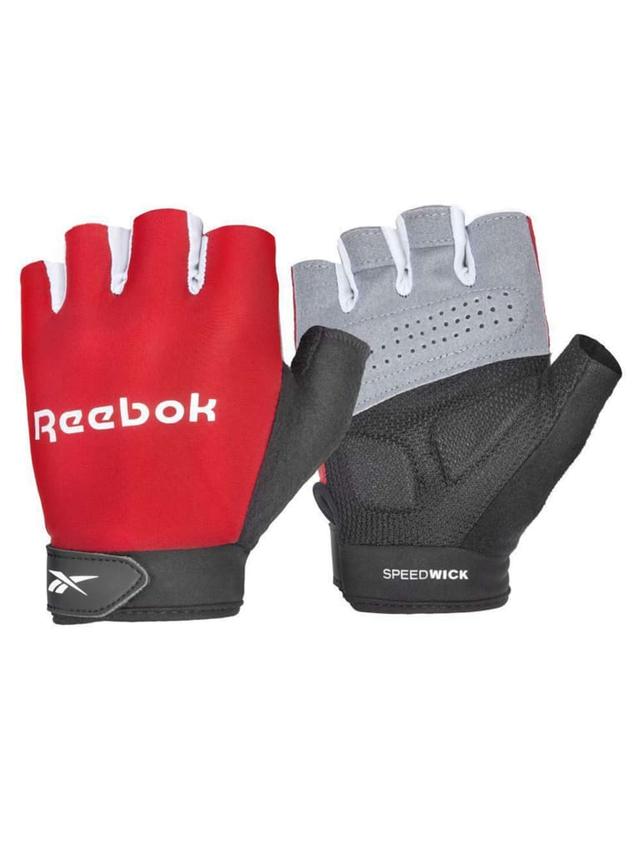 قفازات تمارين حديد مقاس S أحمر ريبوك Reebok Fitness Gloves