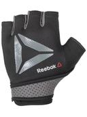 قفازات رياضية لحماية اليدين باللون الأسود قياس كبير L من ريبوك Reebok Fitness Training Gloves Color BlackSize S