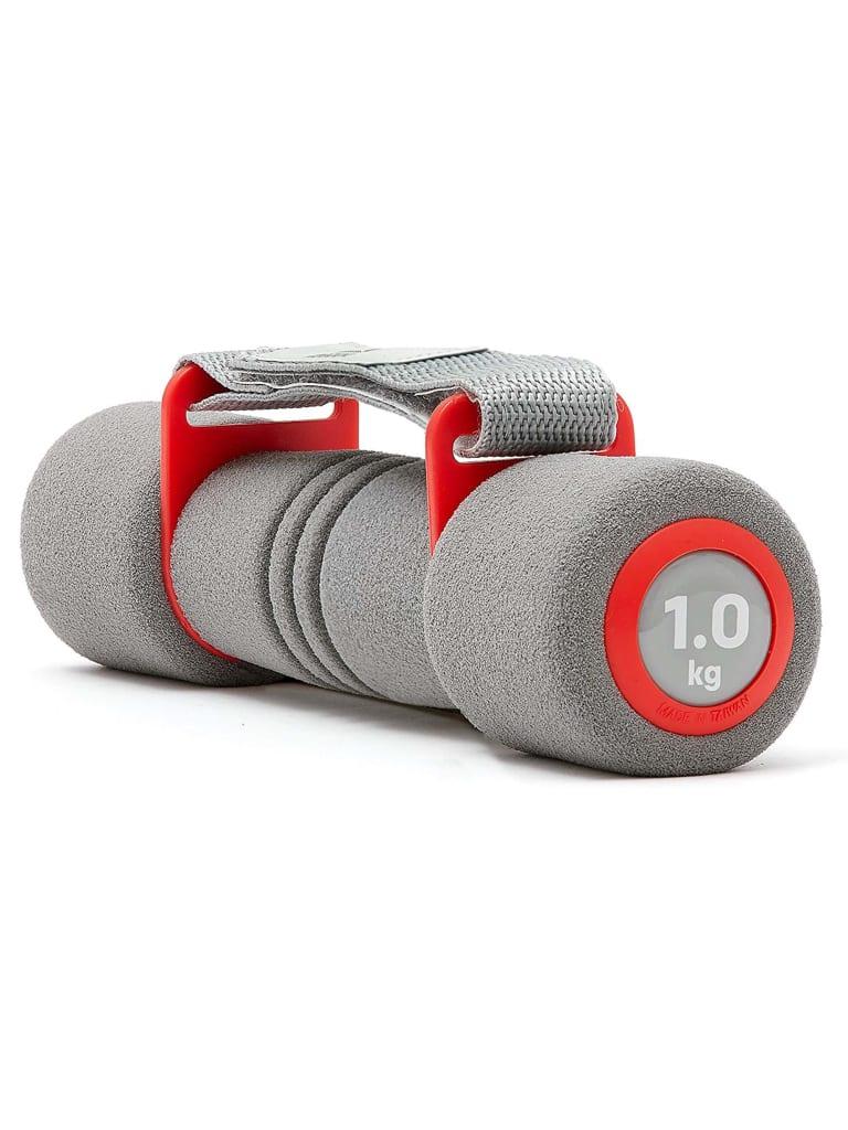 Reebok Fitness Softgrip Dumbbells - Red Weight 1 KgQuantity Pair