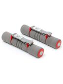 Reebok Fitness Softgrip Dumbbells - Red Weight 2 KgQuantity Pair - SW1hZ2U6MTUyODE2MQ==