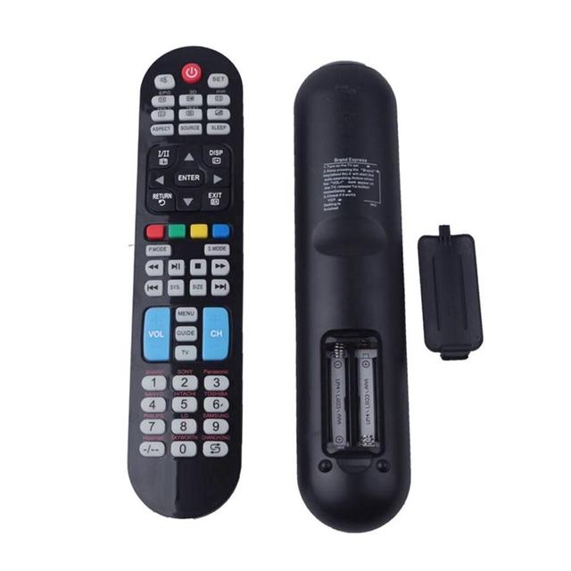 Universal Remote Control Compatible with Samsung TV, Replacement For all TV Remote LED LCD Plasma 3D Smart TVs Compatible with Sony TV, For LG TV - Black - SW1hZ2U6MTU5NzYzMw==