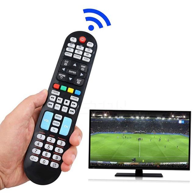 Universal Remote Control Compatible with Samsung TV, Replacement For all TV Remote LED LCD Plasma 3D Smart TVs Compatible with Sony TV, For LG TV - Black - SW1hZ2U6MTU5NzYzNQ==