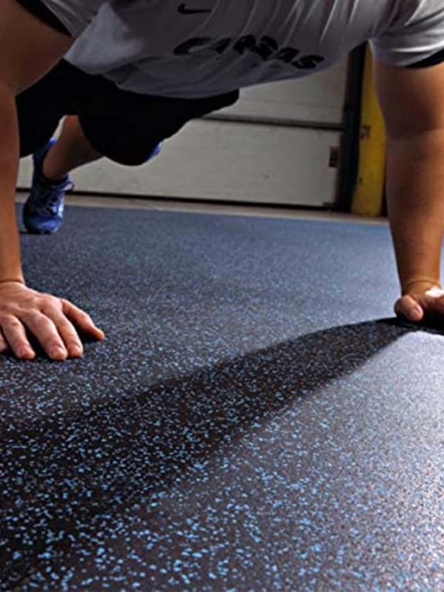 AC Rubber Flooring Rolls | 8mm Color Yellow