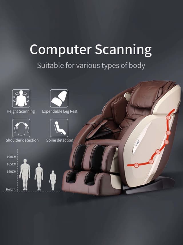 كرسي مساج كهربائي 12 برنامج آريس اي بريميوم بيج ARES iPremium Massage Chair - 302071