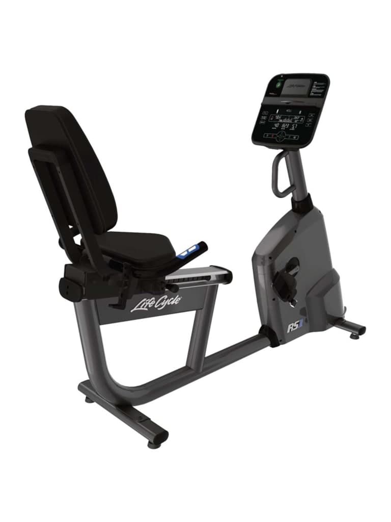 دراجة رياضية بوزن 171 كجم لايف فتنس Life Fitness RS1 Recumbent Bike Console Track Console