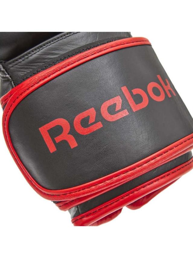 قفازات ملاكمة جلد أسود وأحمر ريبوك Reebok Fitness Leather Boxing Glove Black/Red Size 10 Oz - SW1hZ2U6MTU0NTQ0NQ==