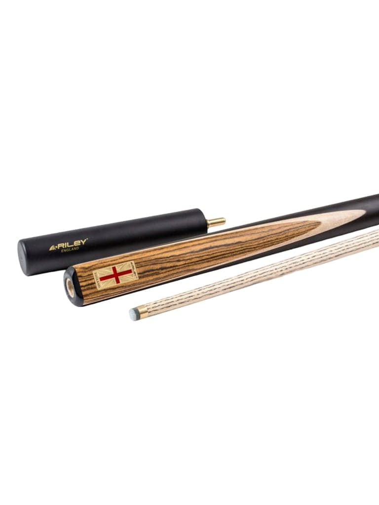 Riley England Ebony Series 3 - 3/4 Cut Snooker Cue